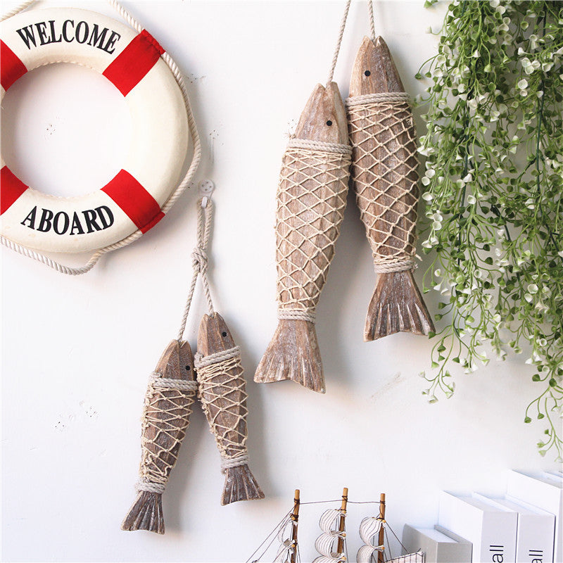 Decorazioni da parete in legno con pesci – AllaRicerca Shop