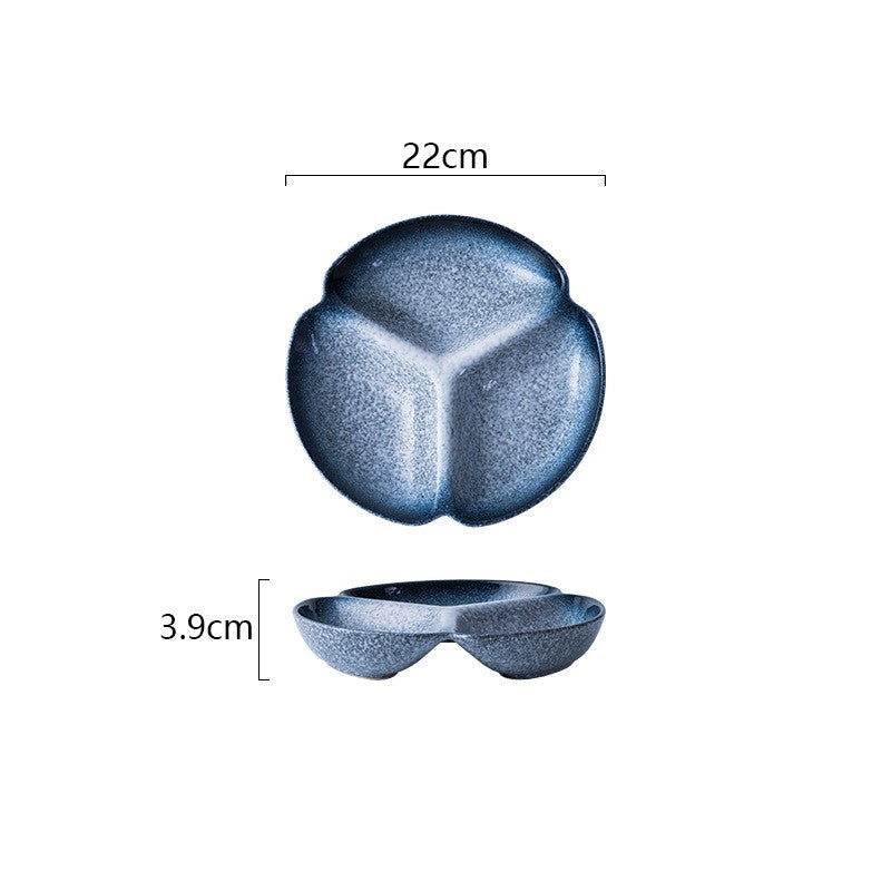 Piatti in ceramica con 3 e 4 divisioni