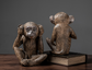 Oggetti decorativi - Le 3 scimmie "Non Parlo, Non Vedo, Non Sento"