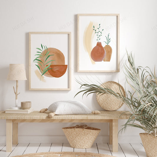 Quadro poster vasi e piante