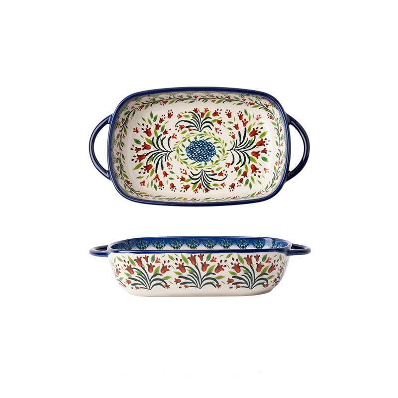 Casseruola in porcellana Flower Bohemian