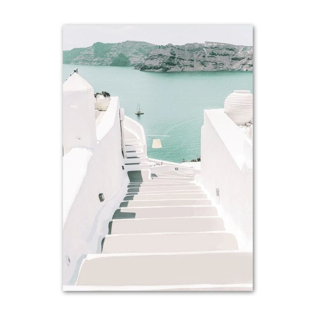 Poster quadro "Vacanze in Grecia"