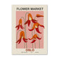 Quadro poster Fiori  "Flower Market"