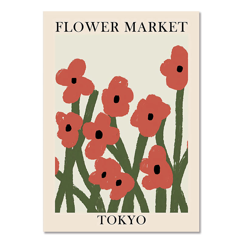 Quadro poster Flower Market, Matisse, Haring, Picasso