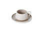 Set tazza e piattino in ceramica stile nordico