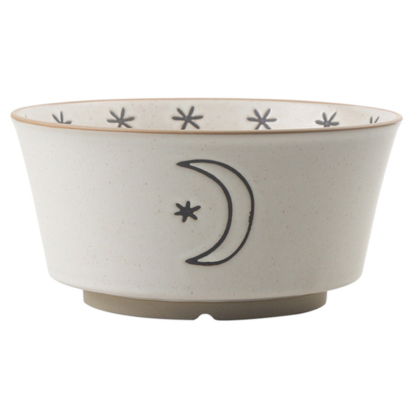 Piatti e ciotole in ceramica stile vintage: Sole e Luna