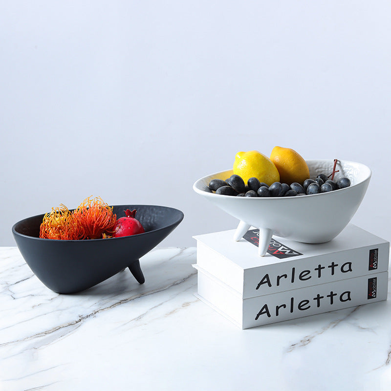 Portafrutta in ceramica stile moderno