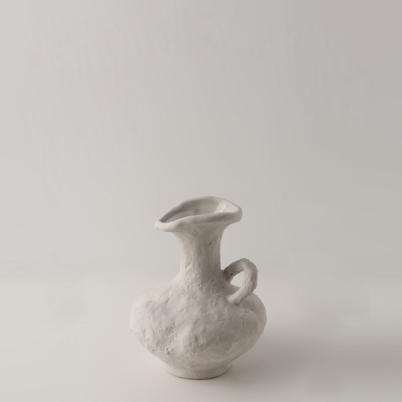 Vaso in ceramica stile rustico "Working progress"