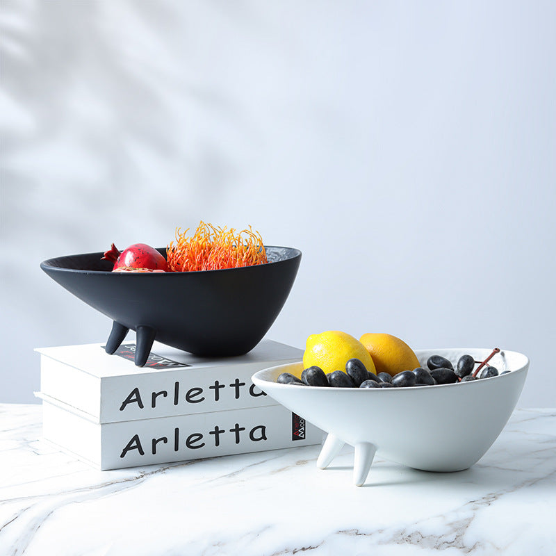 Portafrutta in ceramica stile moderno