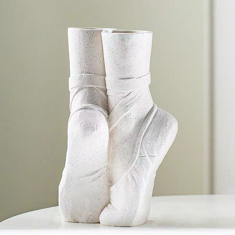 Vaso in ceramica Piedi di Ballerina