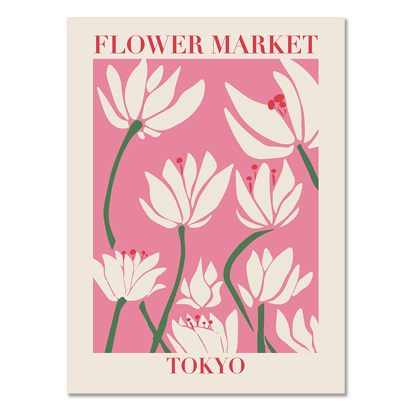 Quadro poster Flower Market, Matisse, Haring, Picasso