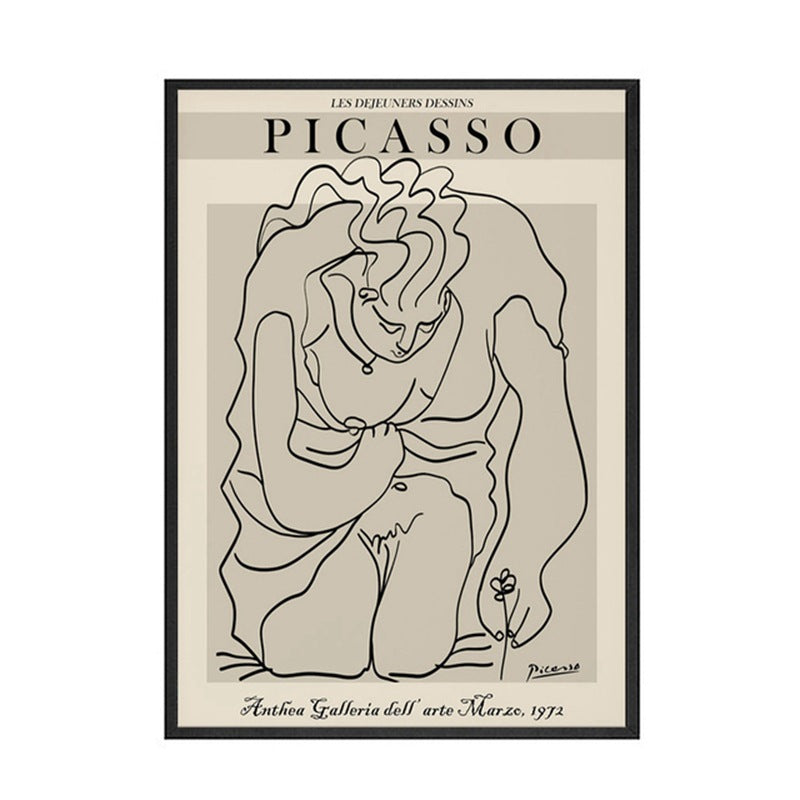 Quadro poster Linee Mix di Picasso e Matisse