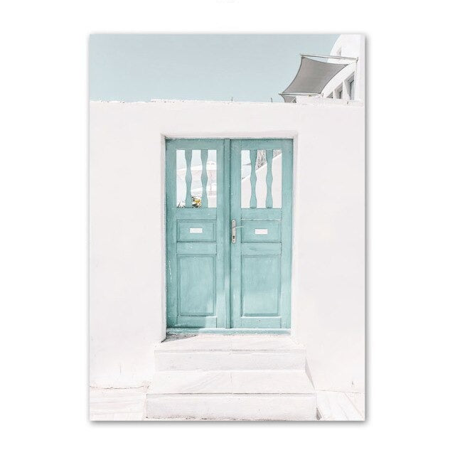 Poster quadro "Vacanze in Grecia"