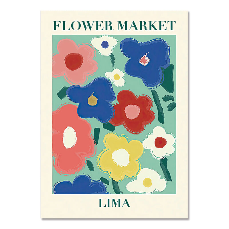 Quadro poster Flower Market, Matisse, Haring, Picasso