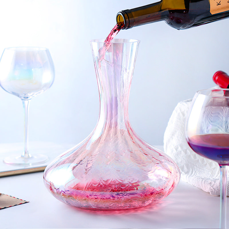 Decanter in vetro design classico elegante