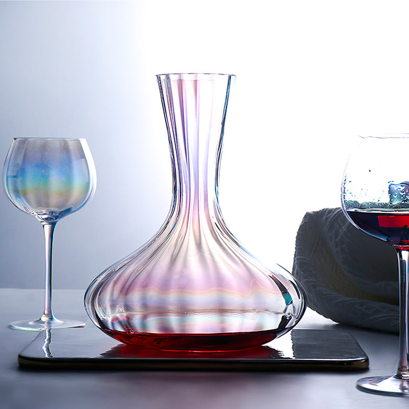 Decanter in vetro design classico elegante