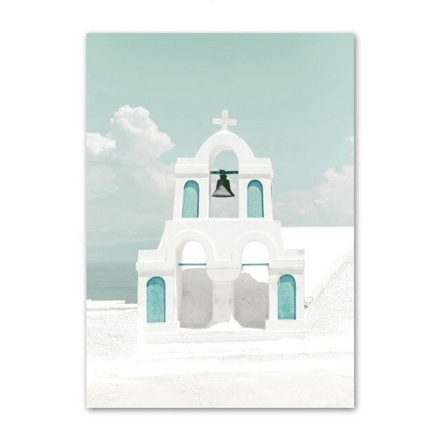 Poster quadro "Vacanze in Grecia"