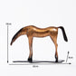Cavallo elegante realizzato artigianalmente in alluminio