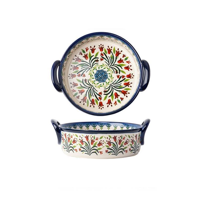 Casseruola in porcellana Flower Bohemian