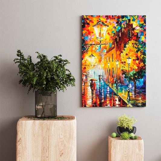 Quadro poster Vintage Nordic Abstract Landscape