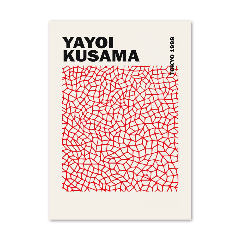 Quadri poster Yayoi Kusama