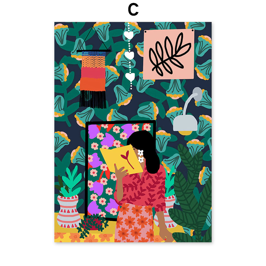 Quadro poster Jungle Color