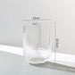 Vaso semplice ed elegante in vetro dallo stile nordico