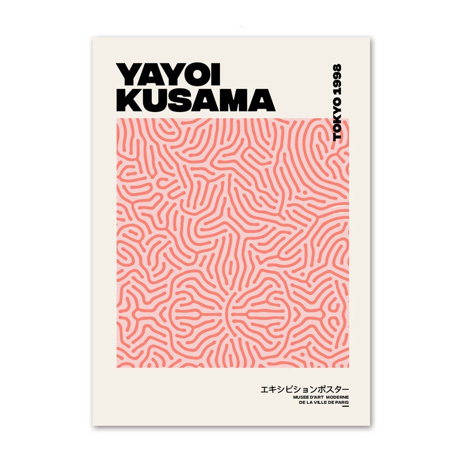 Quadri poster Yayoi Kusama