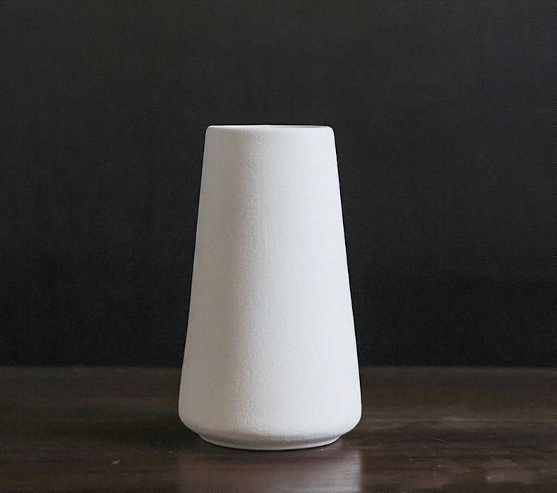 Vaso minimalista in ceramica stile nordico