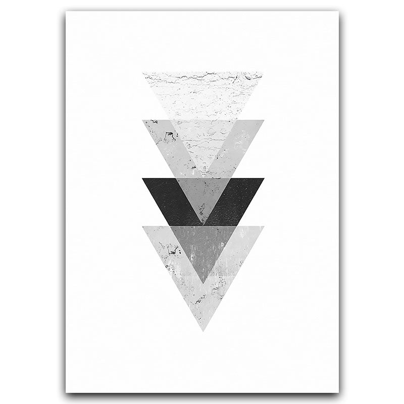 Poster quadro forme geometriche stile minimalista