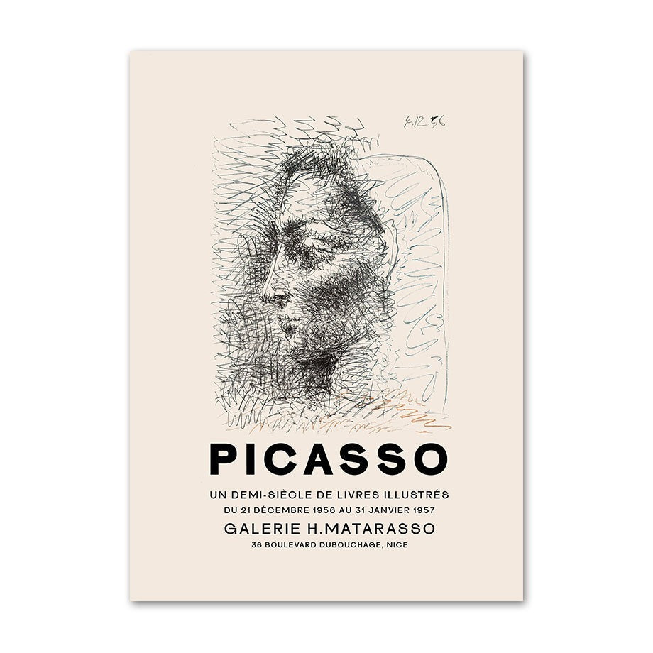 Quadri poster Picasso e Yayoi Kusama