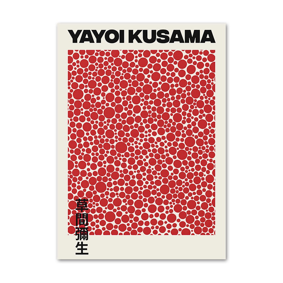 Quadri poster Picasso e Yayoi Kusama