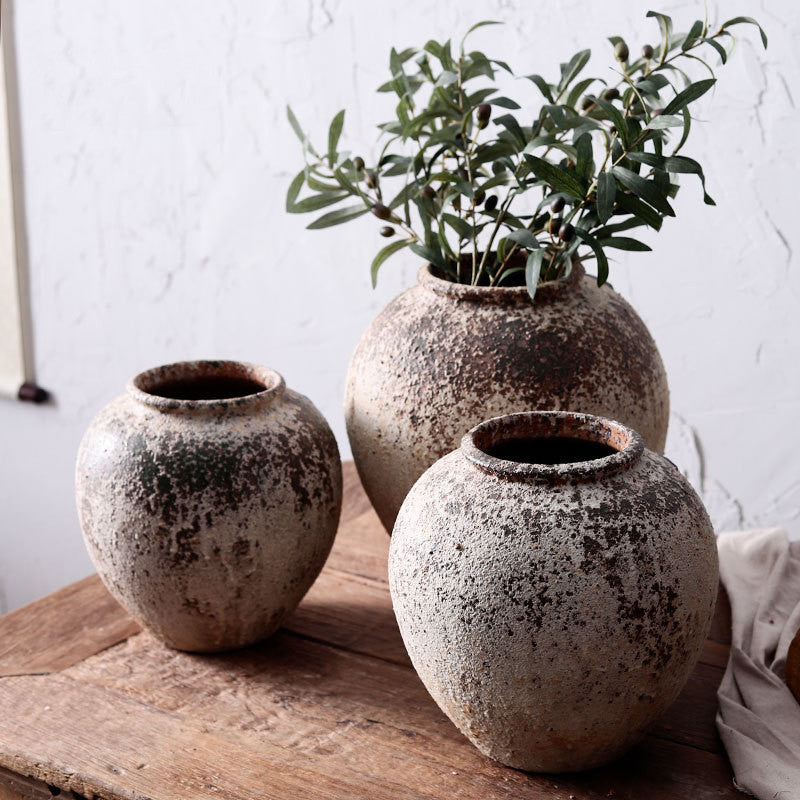 Vaso in ceramica stile vintage