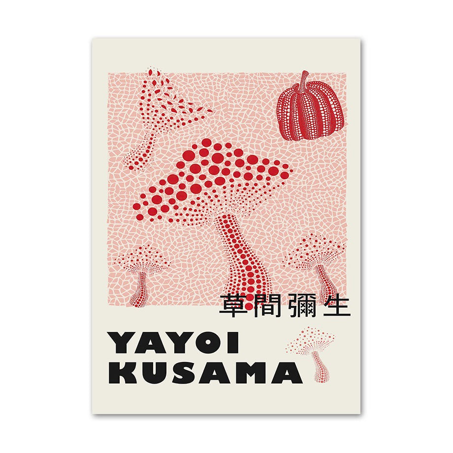 Quadri poster Picasso e Yayoi Kusama